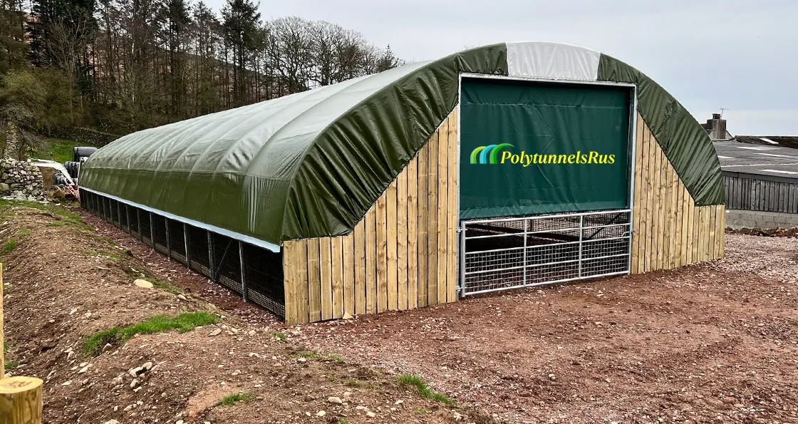 Agricultural shelters, livestock polytunnels and the choice that suits your stock