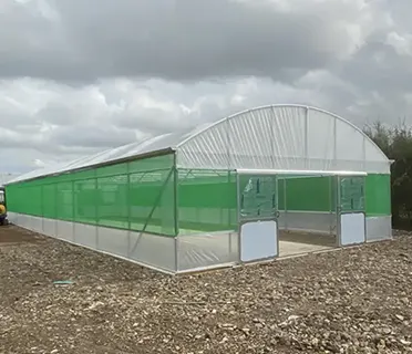 9m Wide Polytunnel