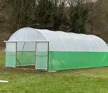 21ft Wide Polytunnel